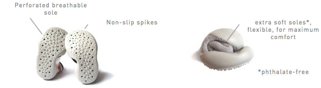 Slippers Grey Star - Collegien