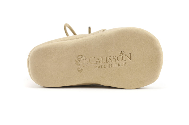 Little Leather Booties GABY by Calisson Little Royals