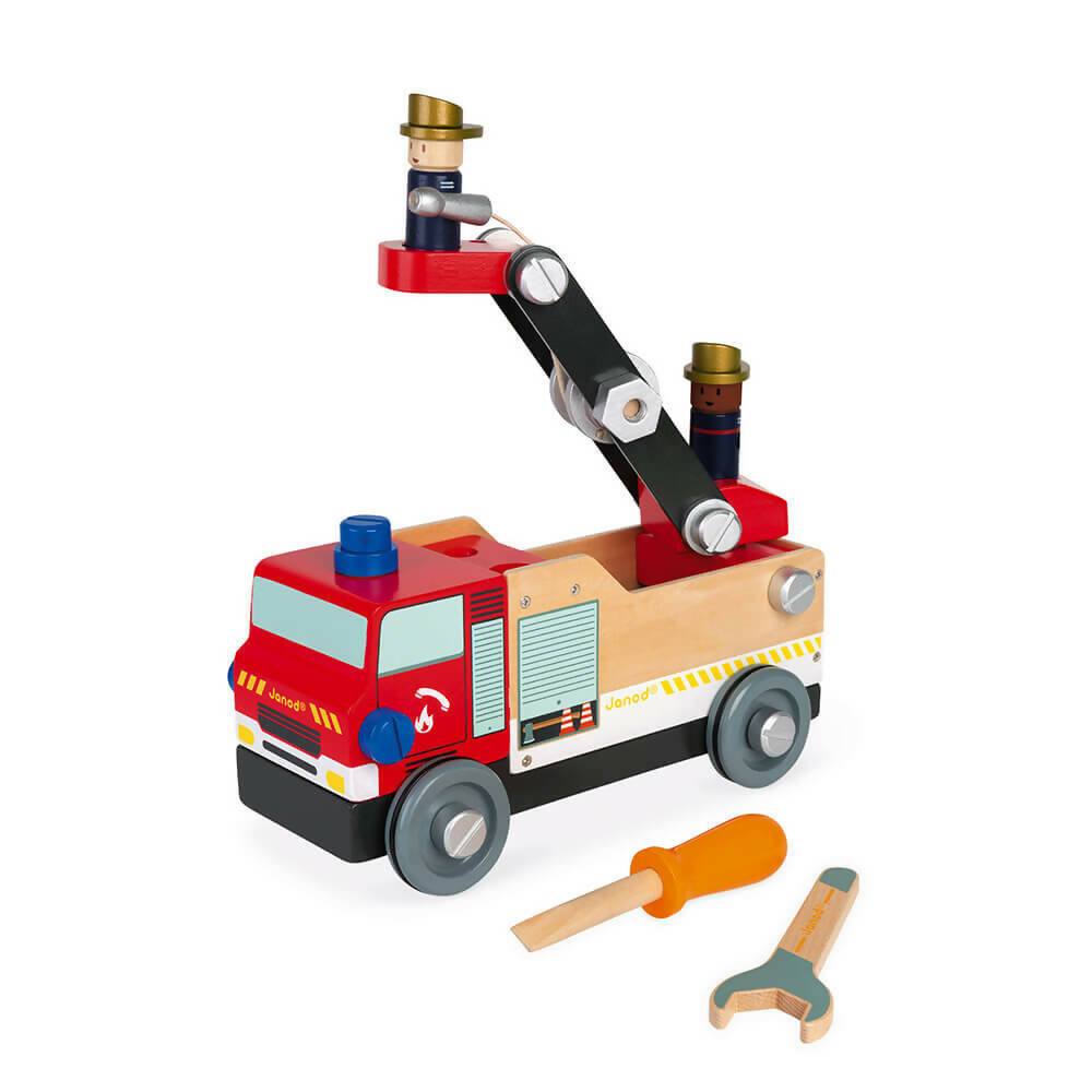 Brico'Kids DIY fire truck - Janod