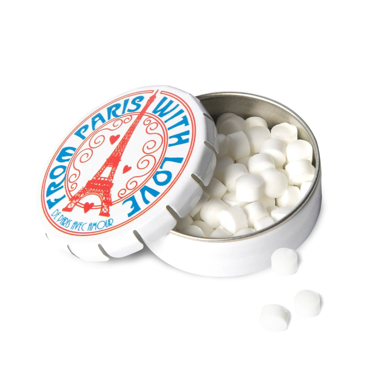 Mint candies Box - From Paris with Love WHITE