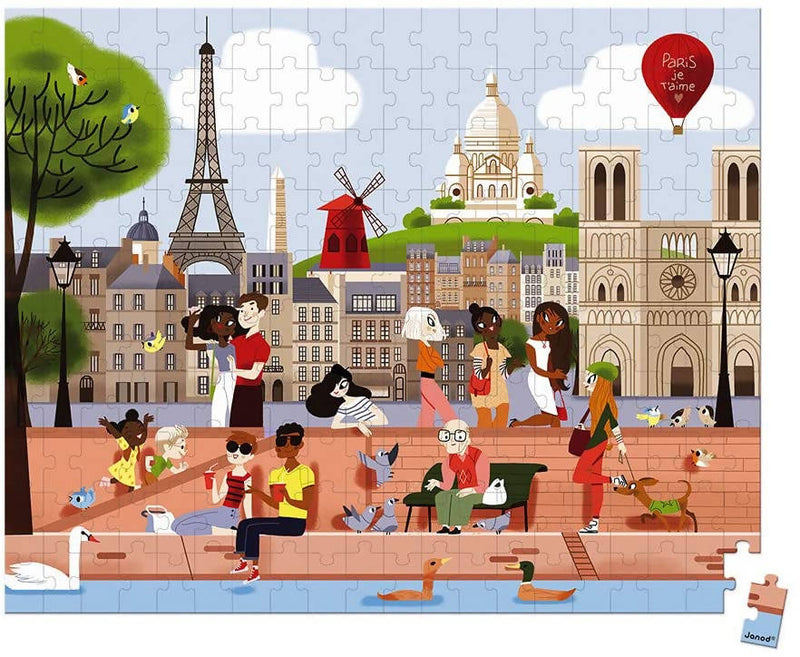 Puzzle Paris 200 pieces- JANOD
