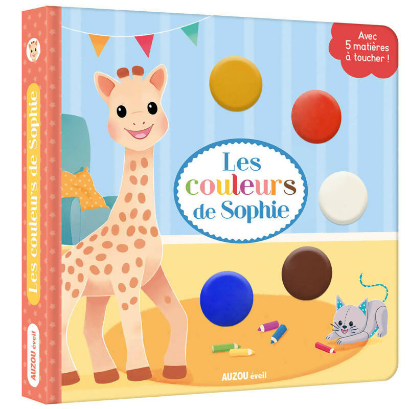 Auzou – Sophie la Girafe – Les couleurs de Sophie