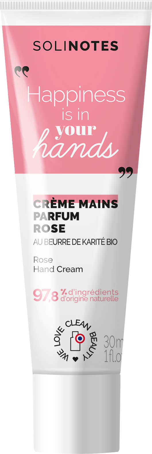 Solinotes - Rose Hand Cream 1 oz