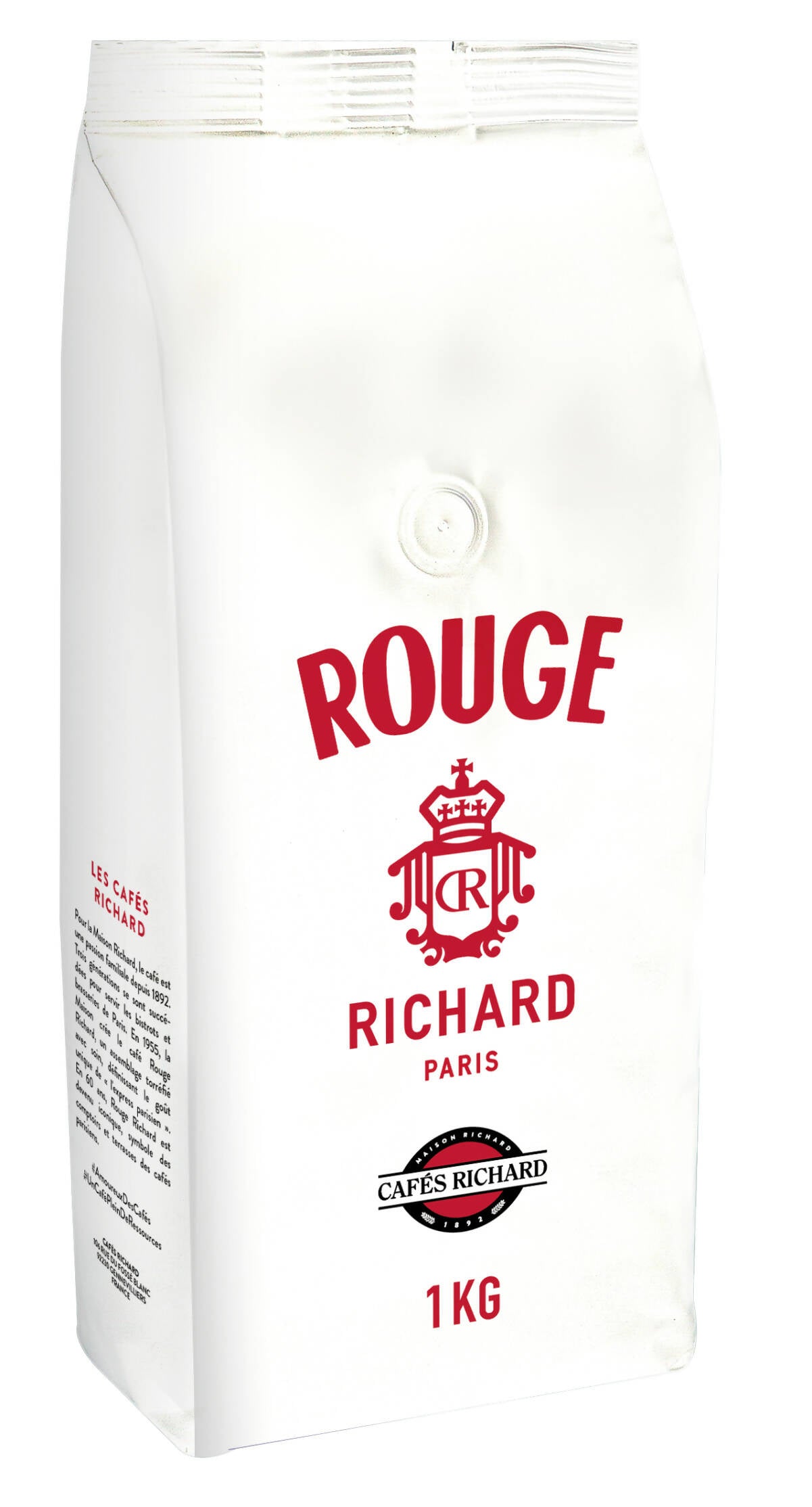 Coffee - Cafés Richard Rouge Richard Whole Bean 2.2 Pound Bag