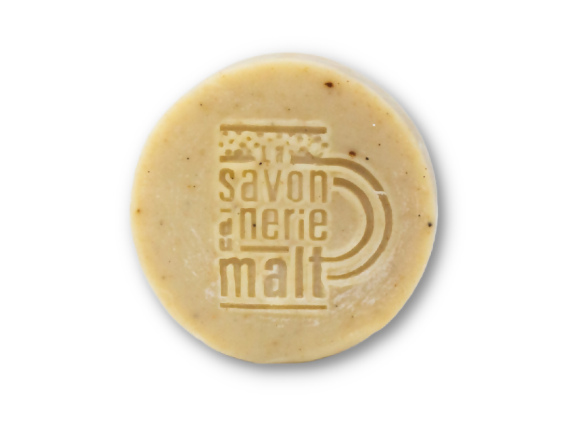 Solid organic craft beer Shampoo -"La Savonnerie Du Malt" 100g