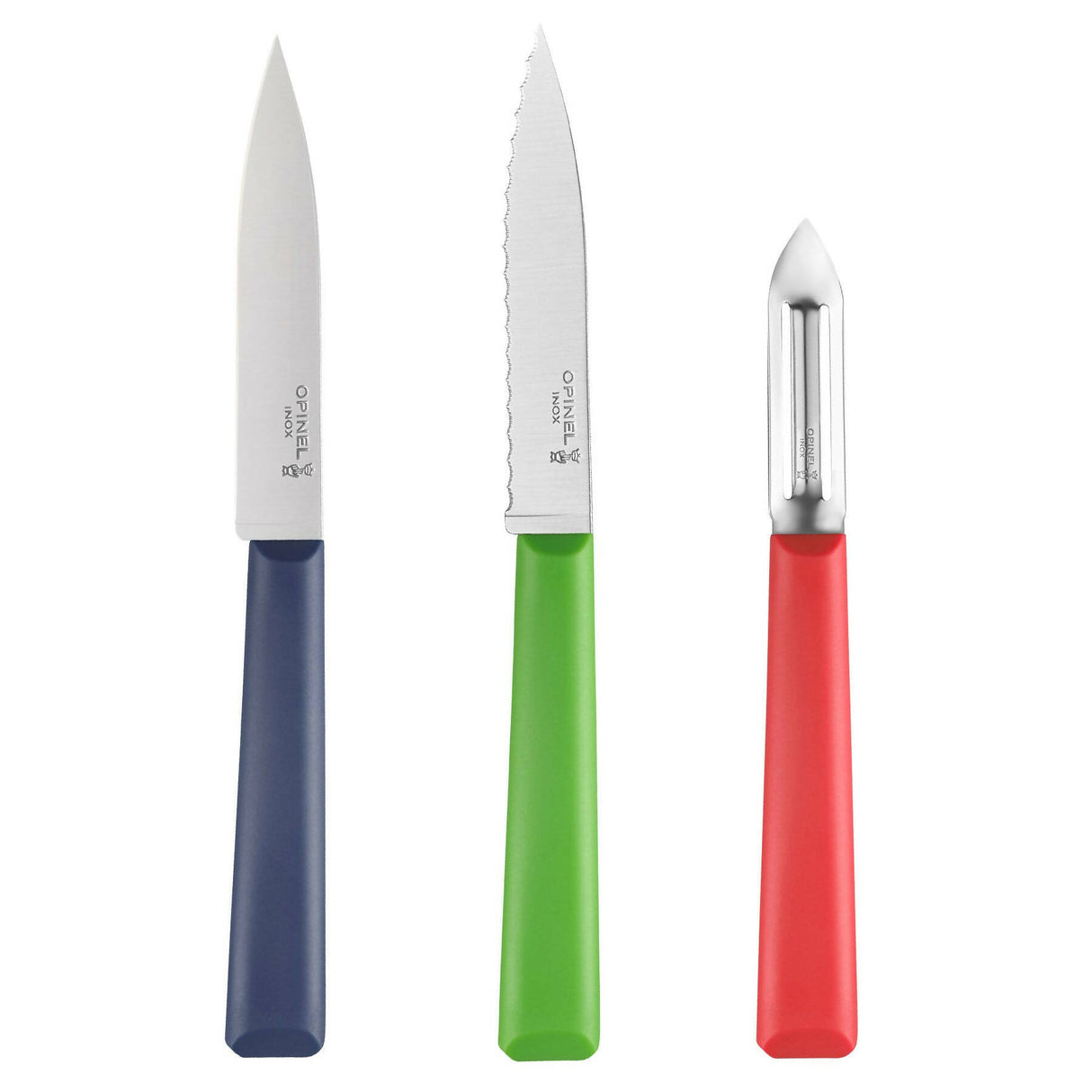 Opinel - Essentials+ Small Kitchen Prep Knife Set
