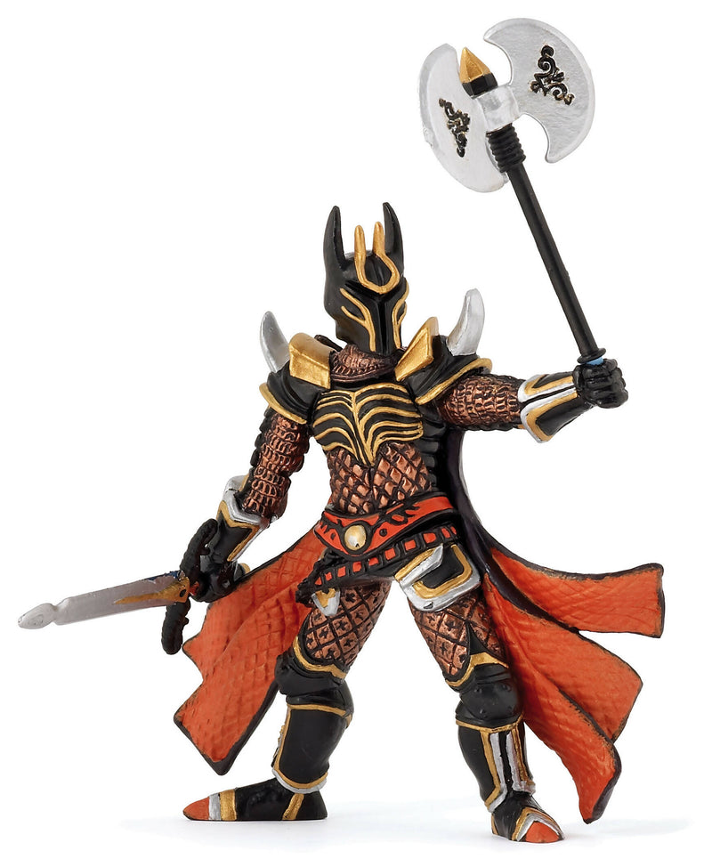 Knight with a triple battle axe